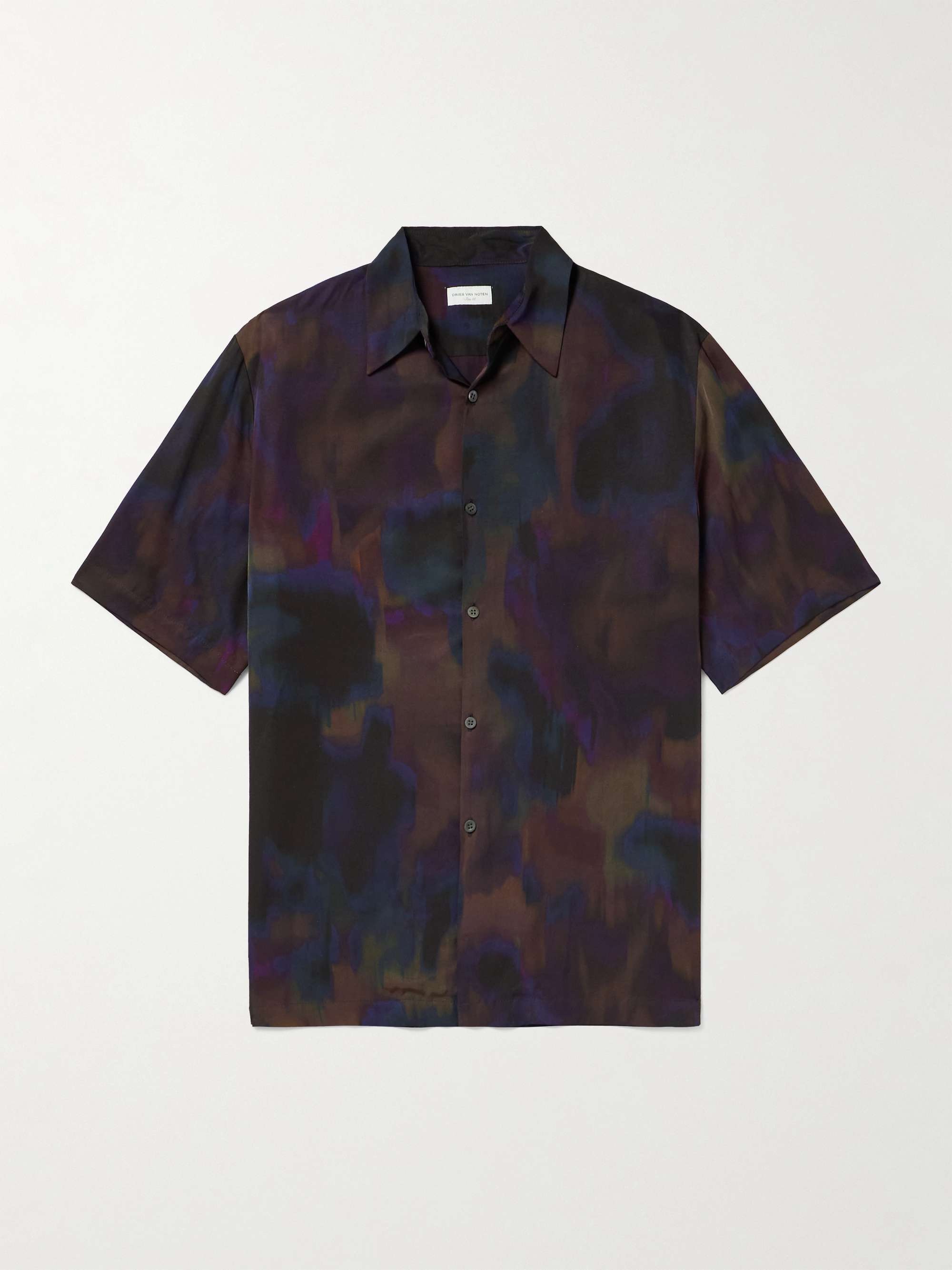 Boxy cotton shirt - Spring-Summer Men | Dries Van Noten