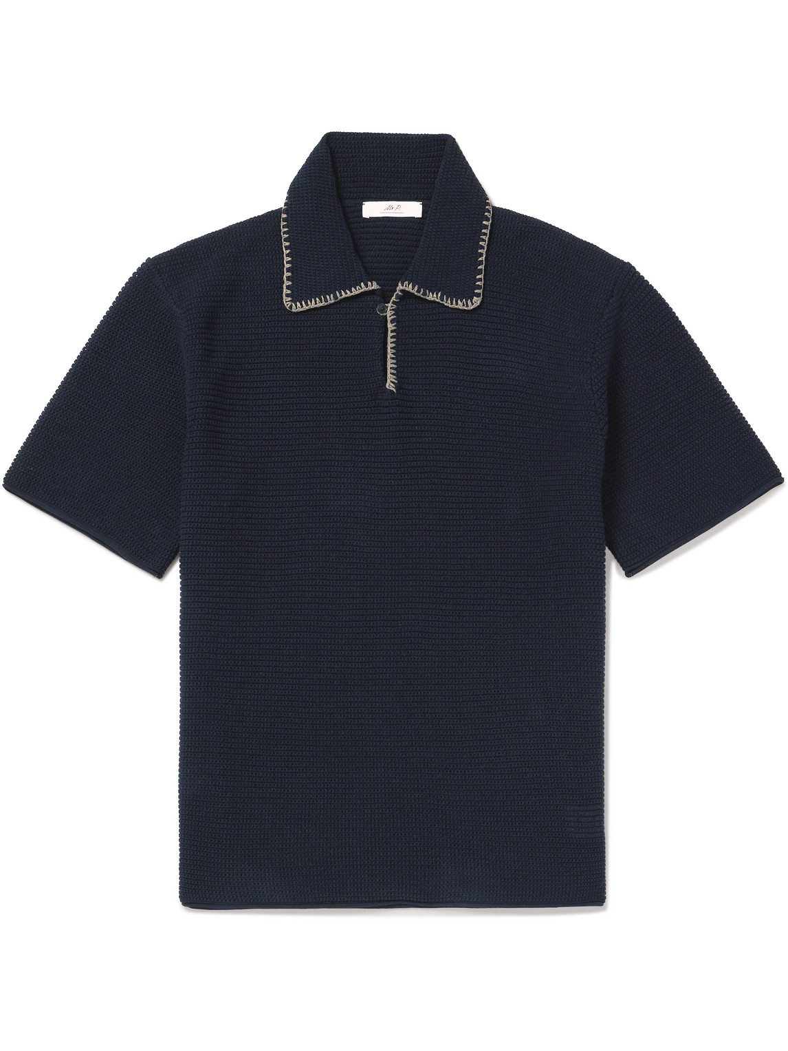 Embroidered Cotton Polo Shirt