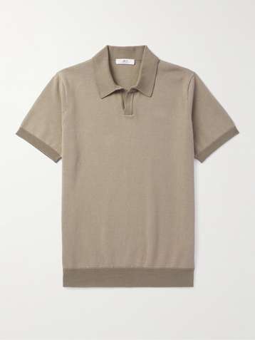 Mr P. Short Sleeve Polo-Shirts for Men