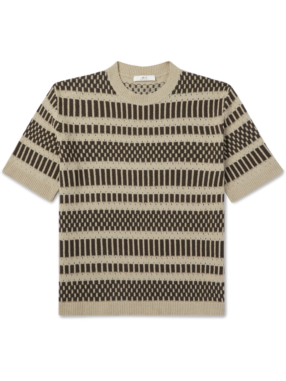 Striped Terry T-Shirt