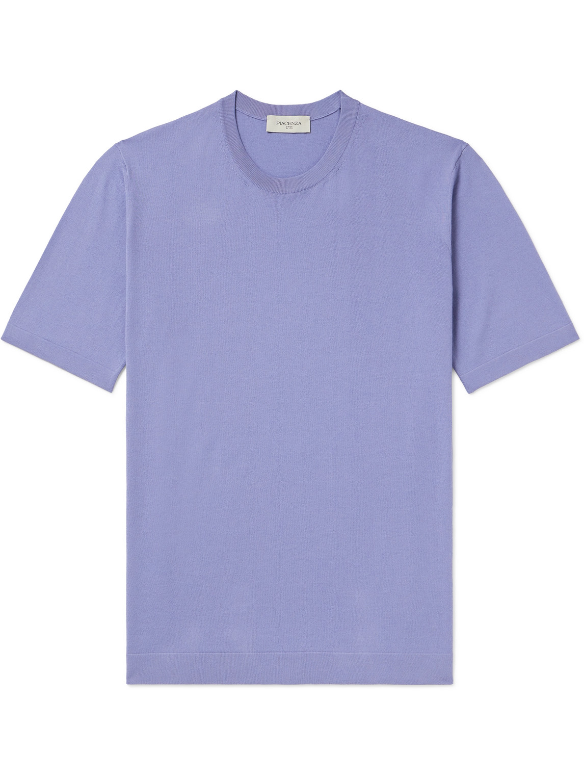 Piacenza 1733 Cotton T-shirt In Purple