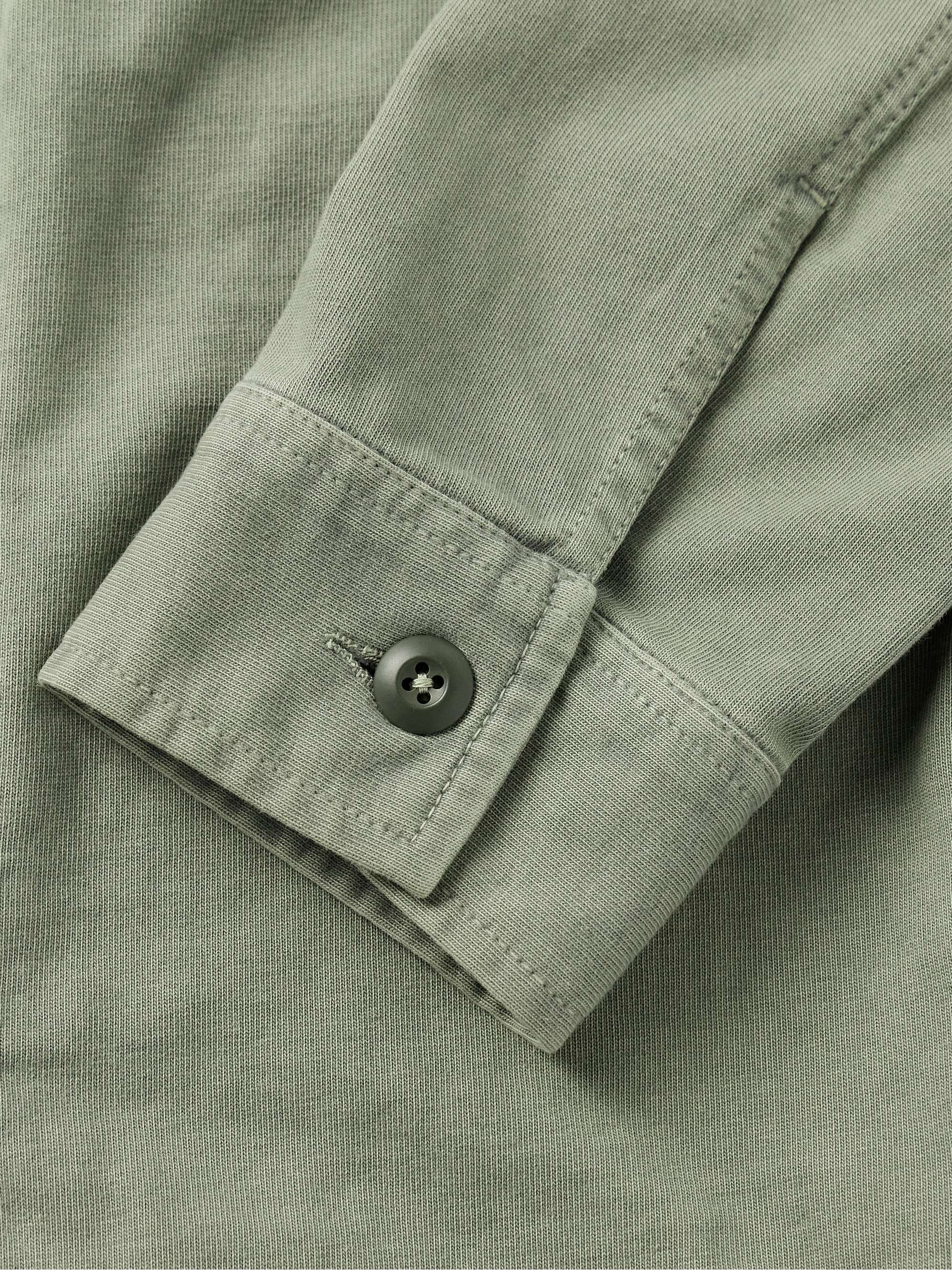 FAHERTY Cotton-Jersey Shirt Jacket