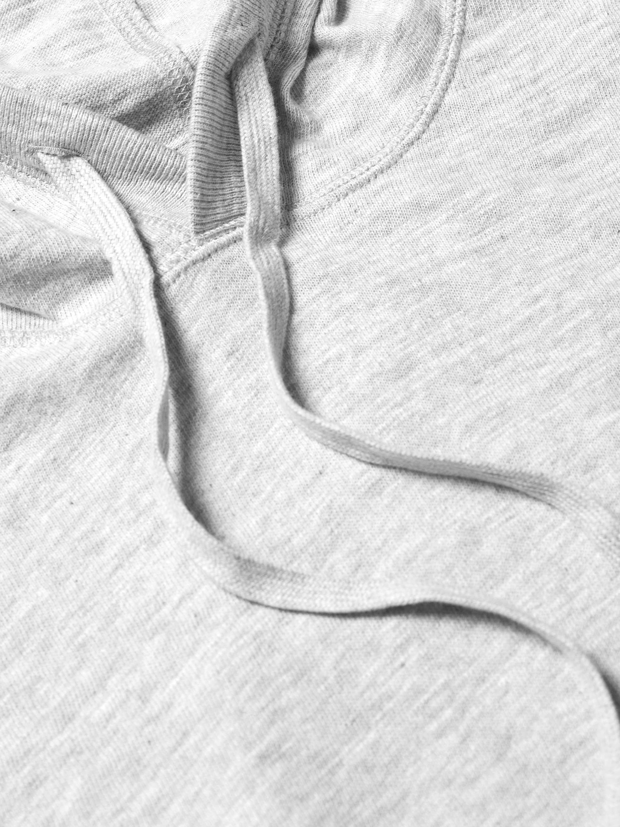 FAHERTY Slub Organic Cotton-Jersey Hoodie