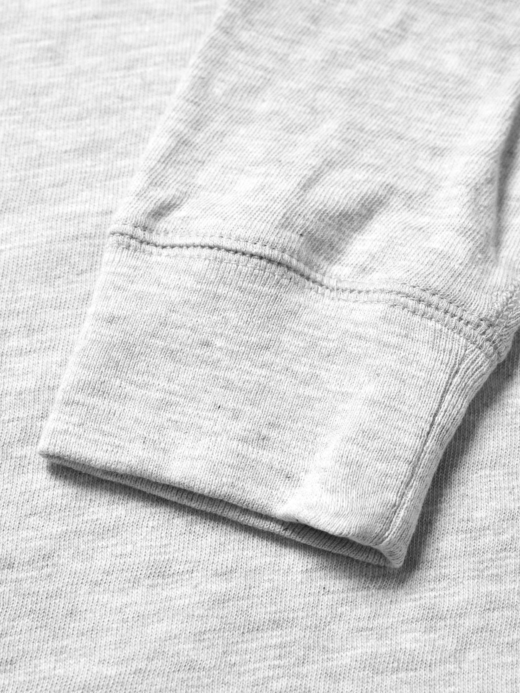 FAHERTY Slub Organic Cotton-Jersey Hoodie