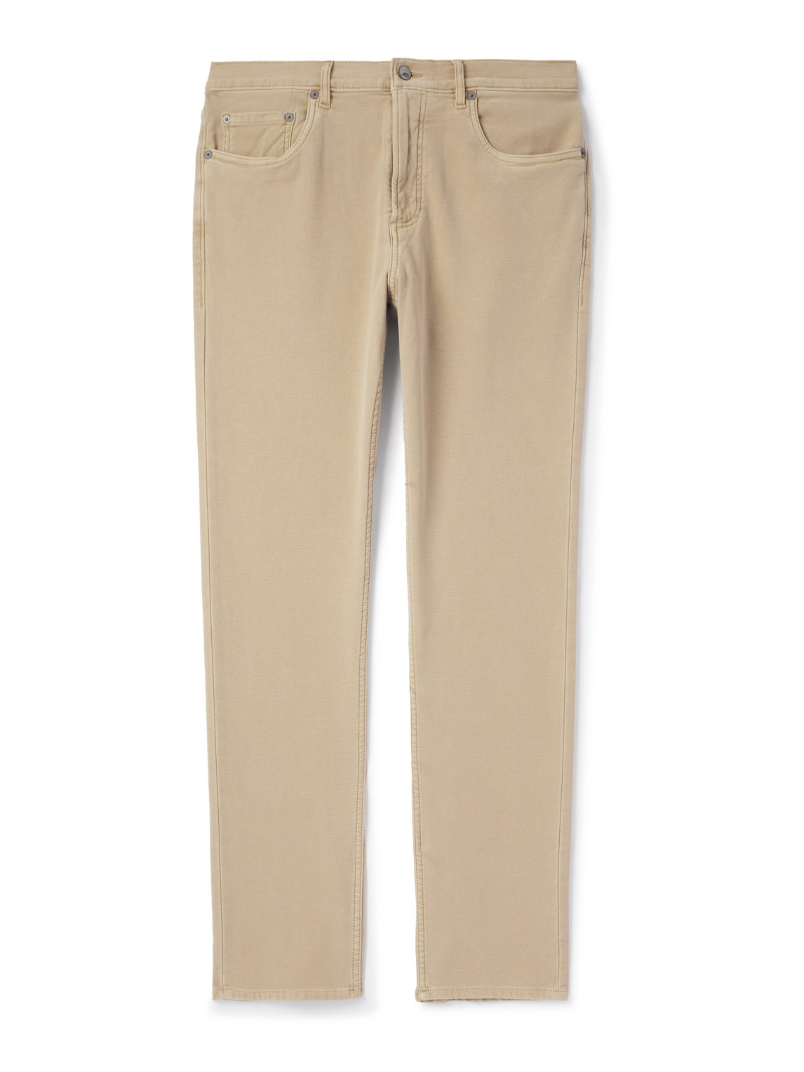 FAHERTY – Slim-Fit Cotton-Blend Jersey Trousers