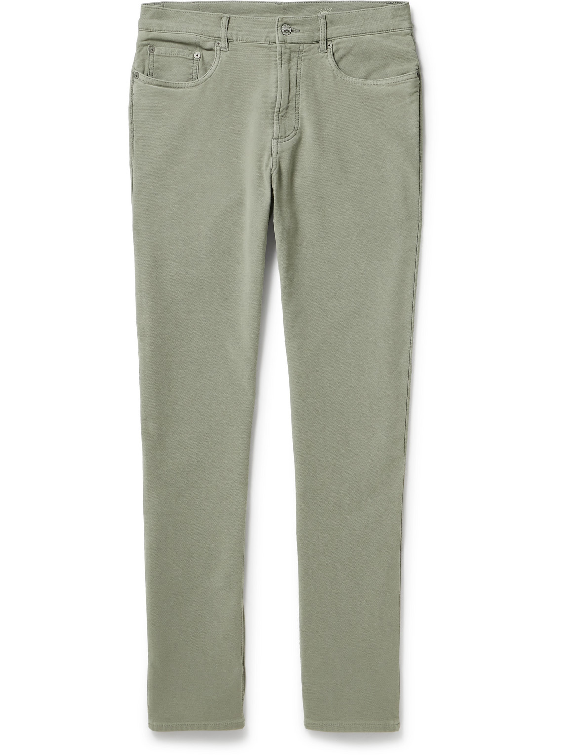 FAHERTY – Slim-Fit Cotton-Blend Jersey Trousers