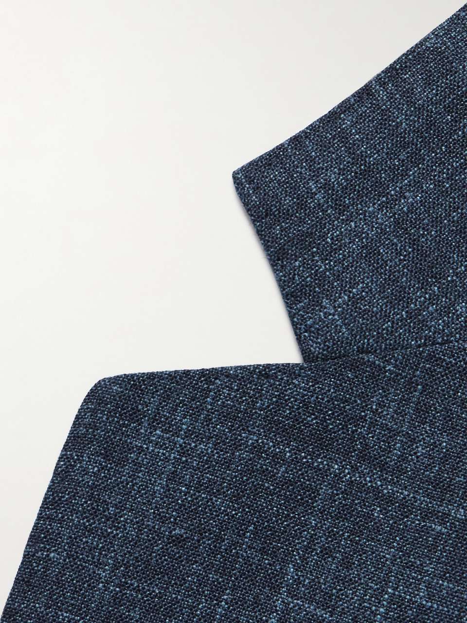 Virgin wool-silk blend Suit
