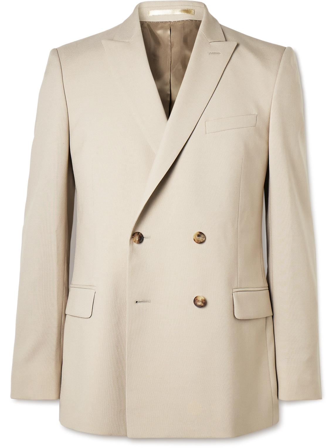Phillip Double-Breasted Wool and Mohair-Blend Suit Jacket