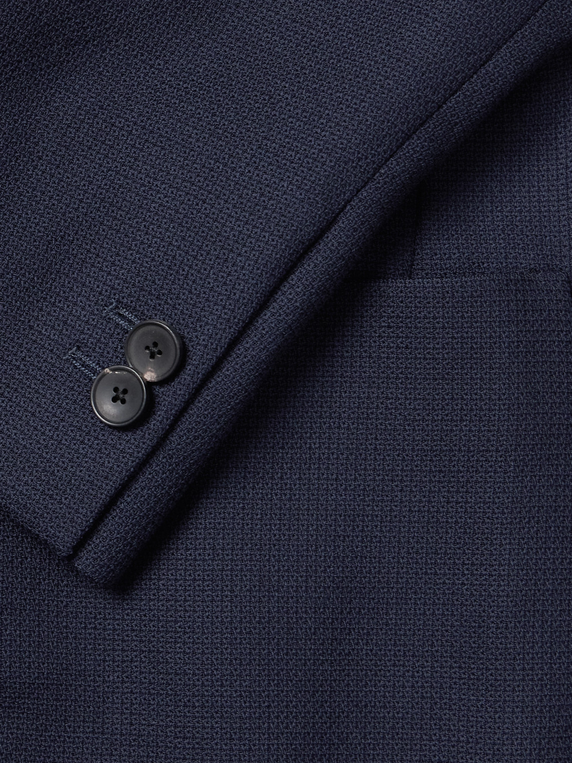 Mr P. - Virgin Wool-Hopsack Blazer