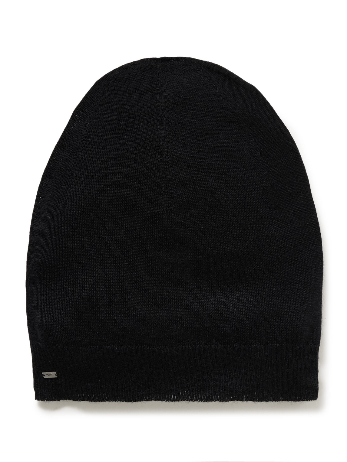 Saint Laurent Cashmere Beanie In Black | ModeSens