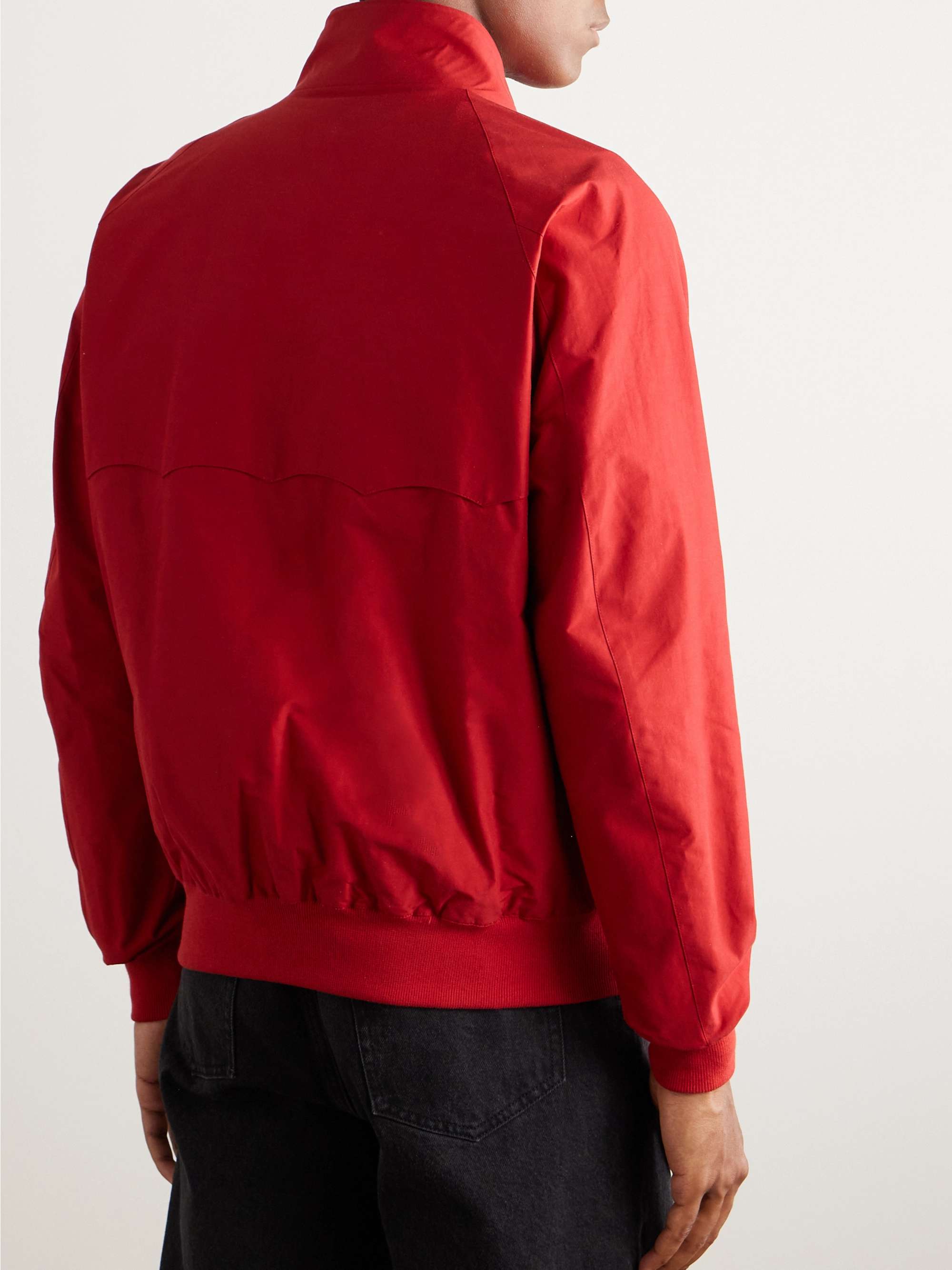 BARACUTA G9 Cotton-Blend Harrington Jacket