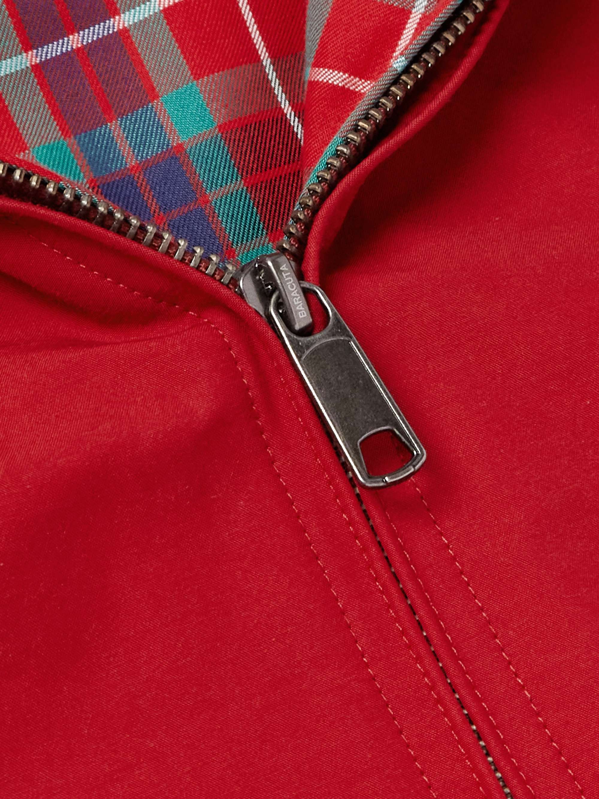 BARACUTA G9 Cotton-Blend Harrington Jacket