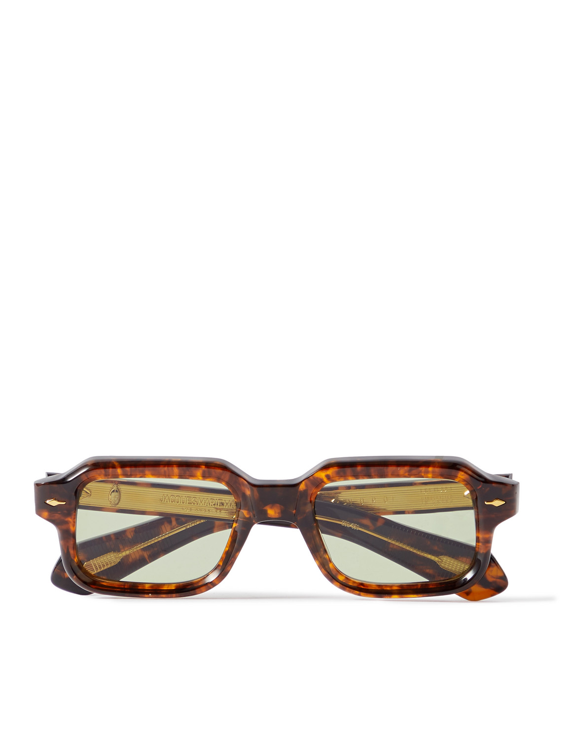 Jacques Marie Mage Sandro Square-frame Tortoiseshell Acetate Sunglasses