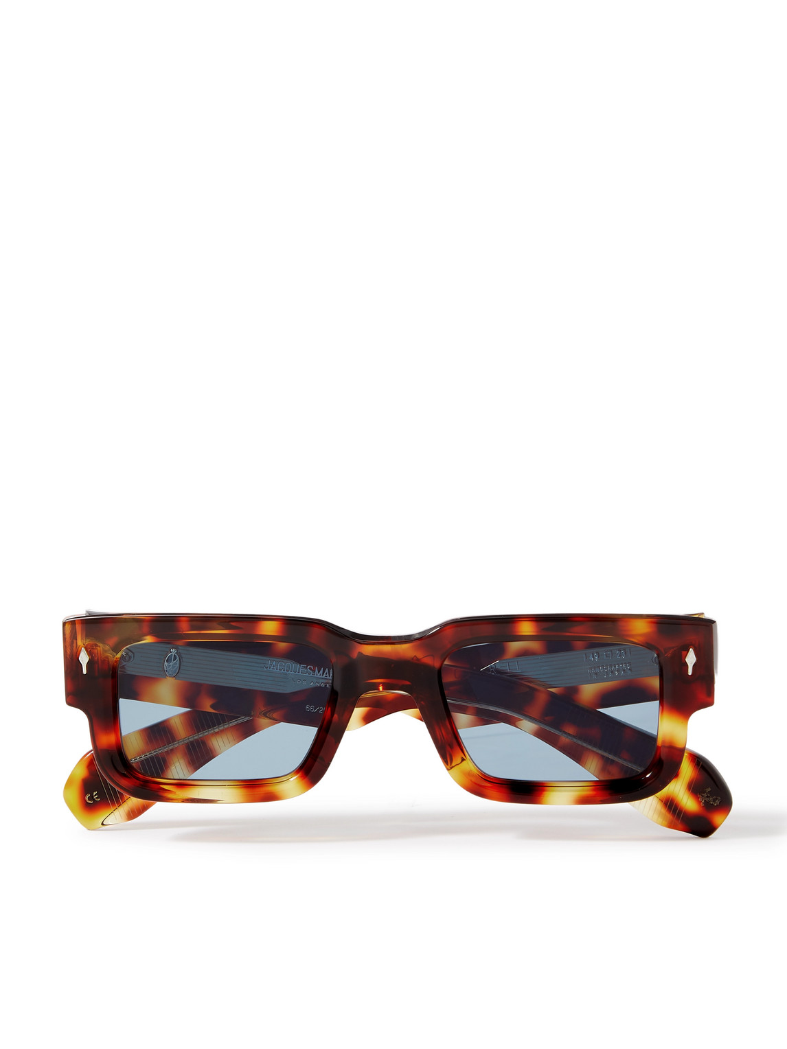 Jacques Marie Mage Ascari Square-frame Tortoiseshell Acetate Sunglasses