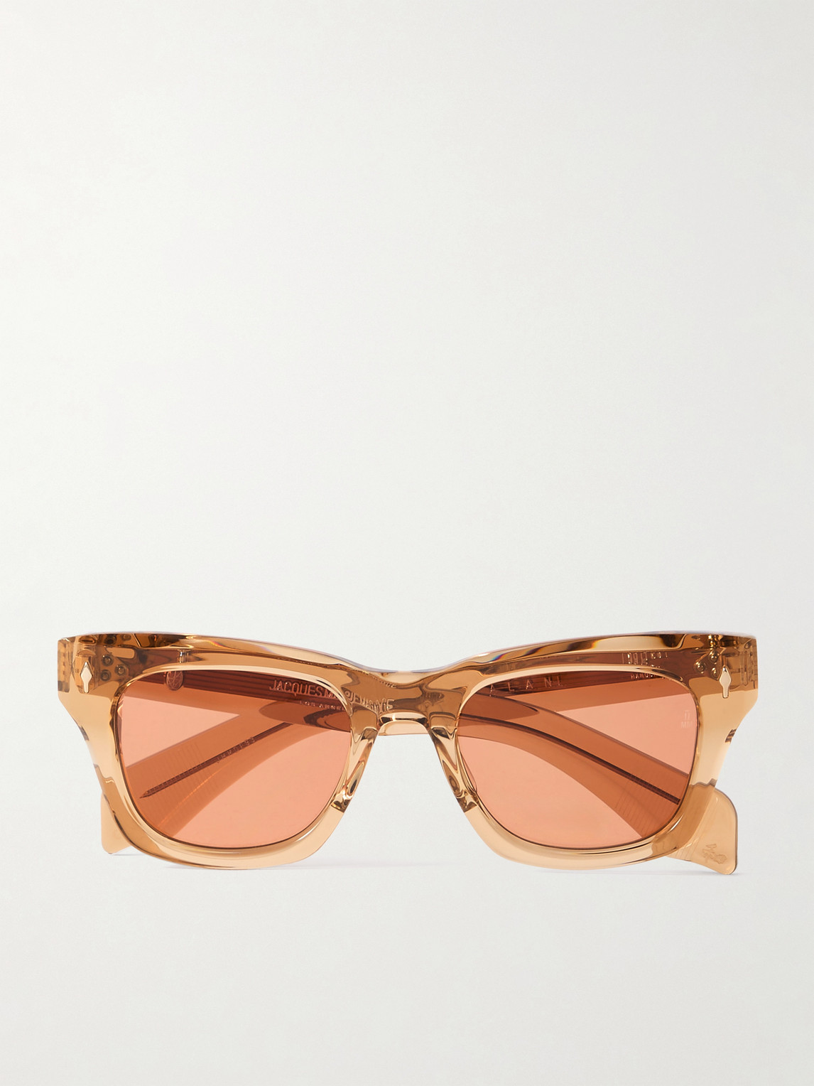 Jacques Marie Mage D-frame Acetate Sunglasses In Orange
