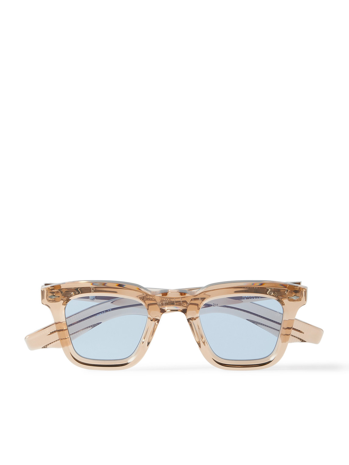 Jacques Marie Mage Leclair D-frame Acetate Sunglasses In Brown