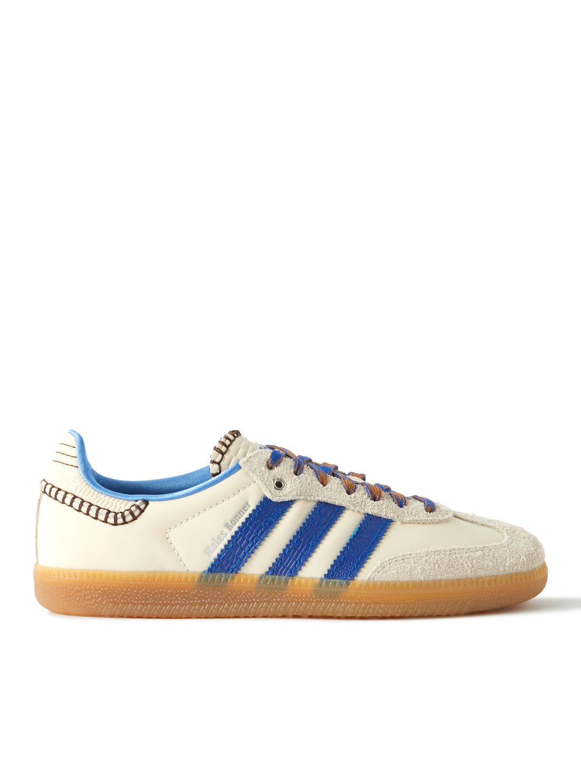 Adidas Originals Adidas By Wales Bonner | Sneaker Wales Bonner Samba Wonder Clay/royal Blue/wonder White In Neutrals