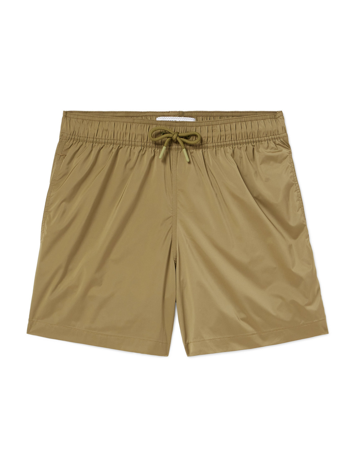 Frescobol Carioca - Salvador Straight-Leg Mid-Length Recycled Swim Shorts - Men - Green - XXL