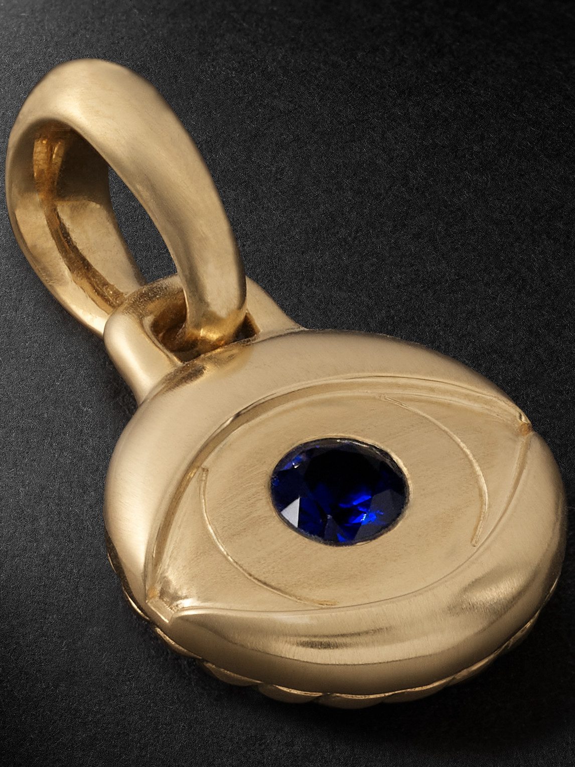 Shop David Yurman Evil Eye Gold Sapphire Pendant