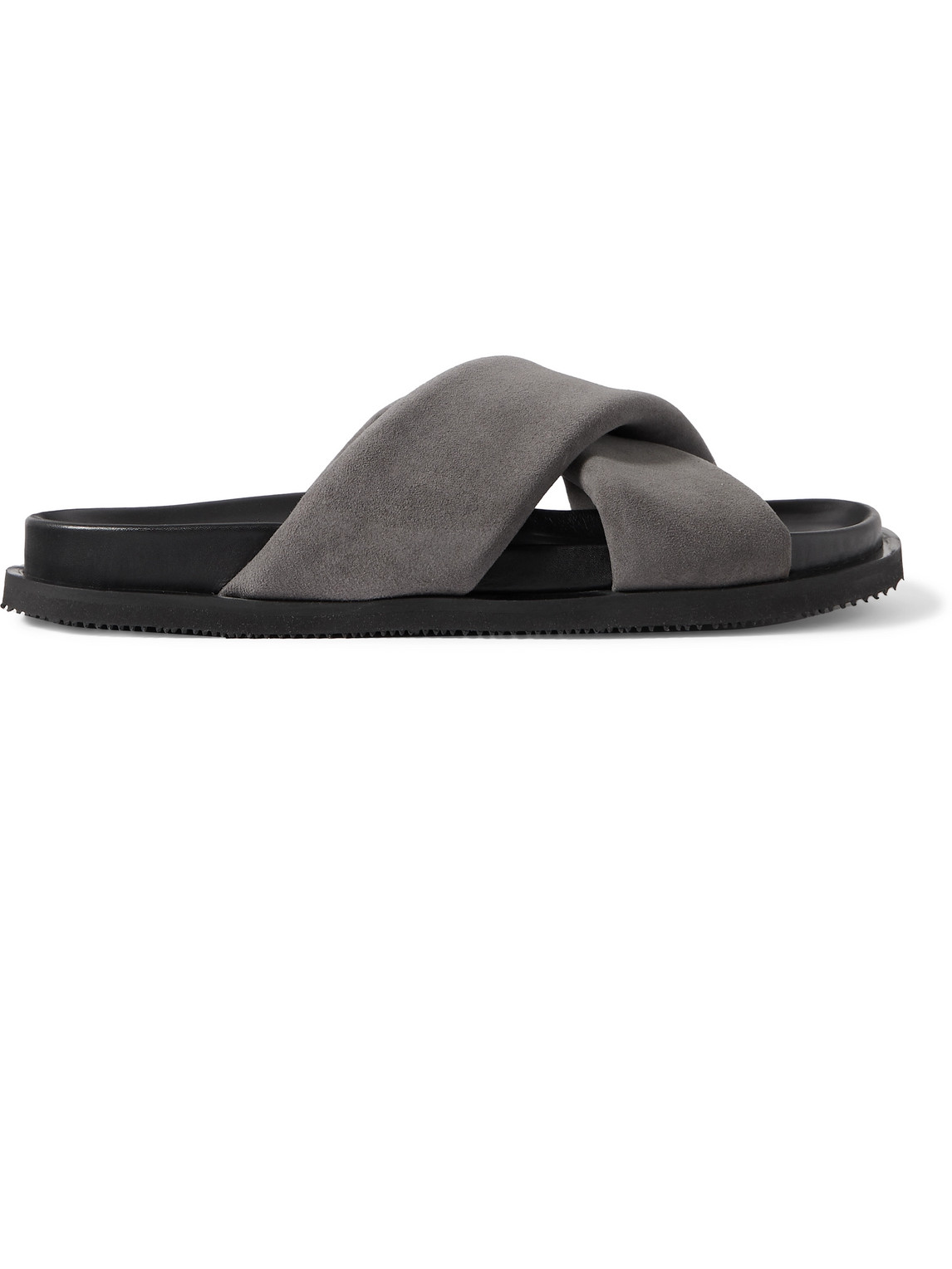 Tom Padded Suede Sandals