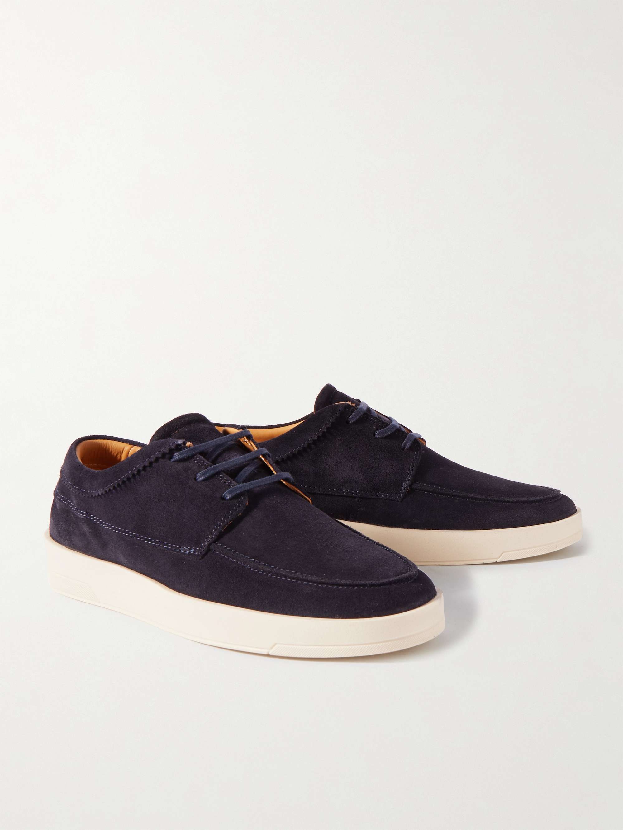 MR P. Peter Suede Derby Shoes for Men | MR PORTER