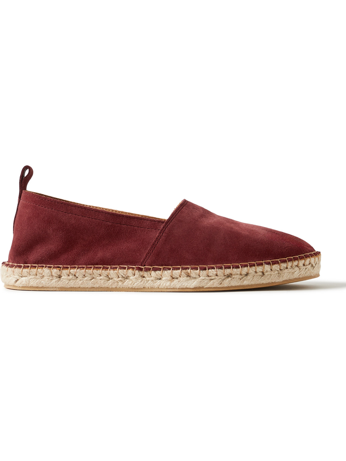 Mr P. George Suede Espadrilles In Pink