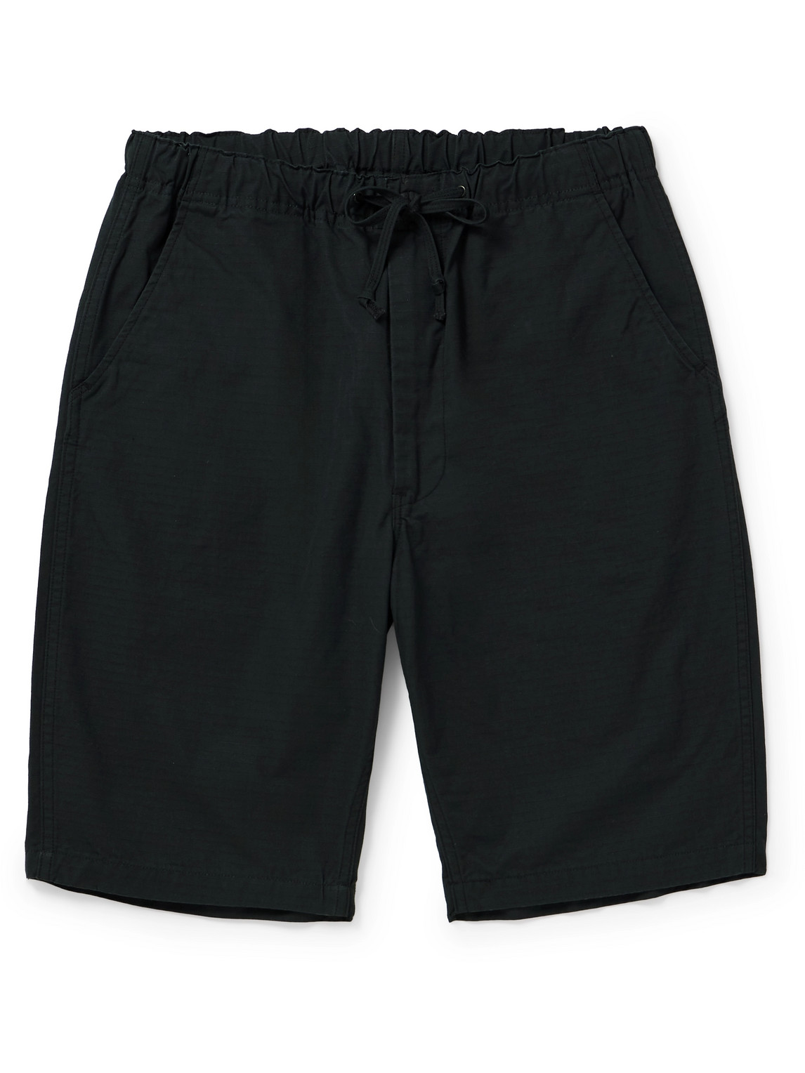 New Yorker Straight-Leg Cotton-Ripstop Drawstring Shorts