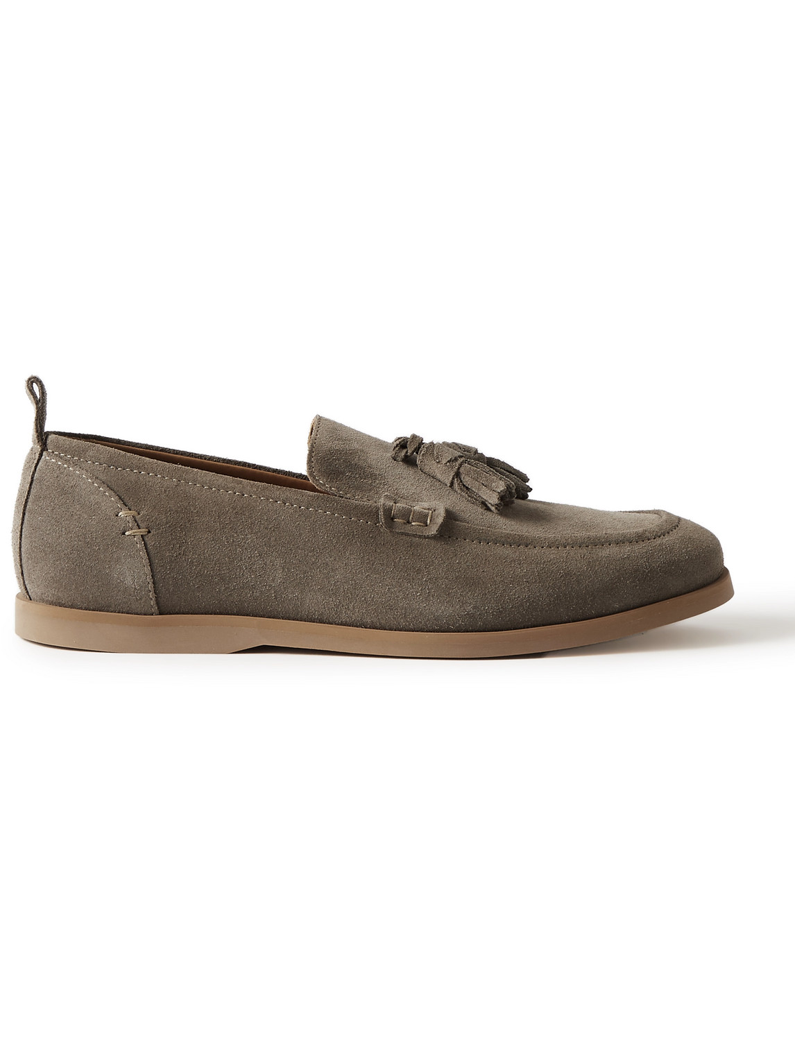 Leo Tasselled Suede Loafers