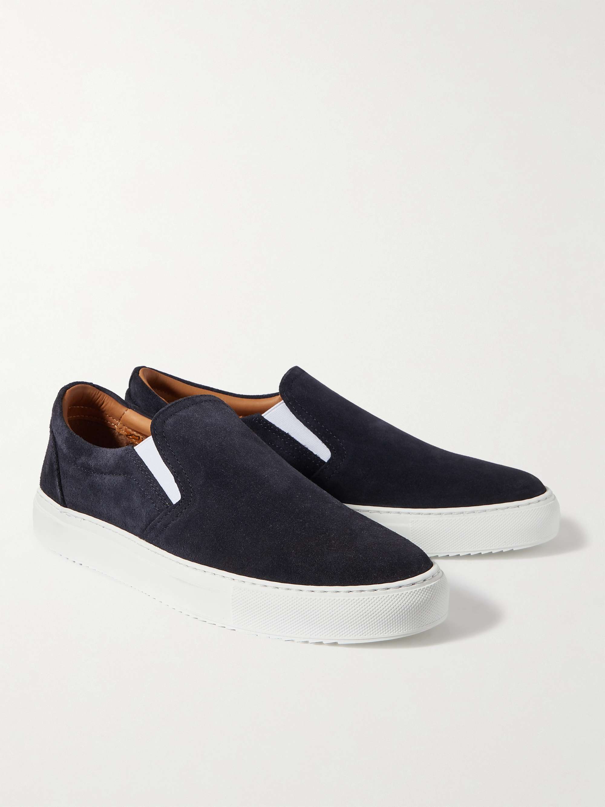 MR P. Regenerated Suede by evolo® Slip-On Sneakers
