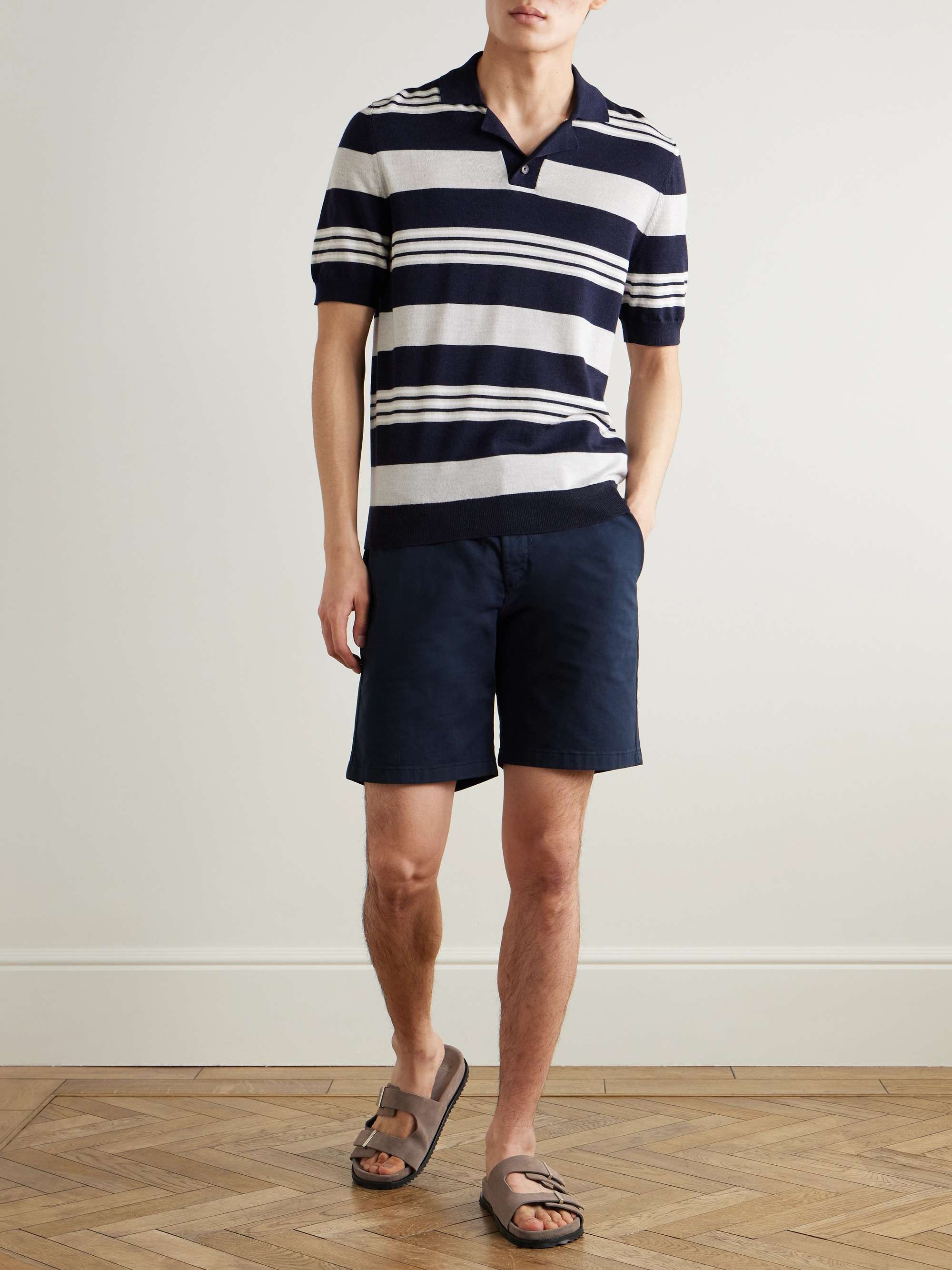 Cotton blend shorts deals