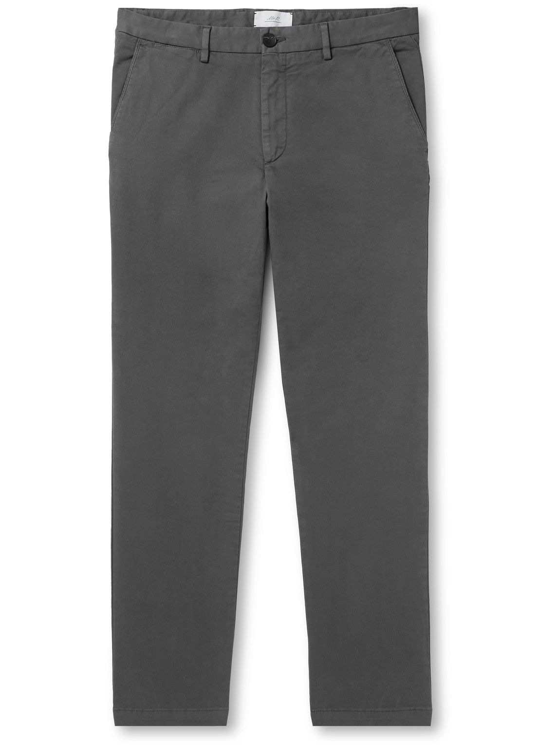 Samuel Straight-Leg Cotton-Blend Twill Chinos
