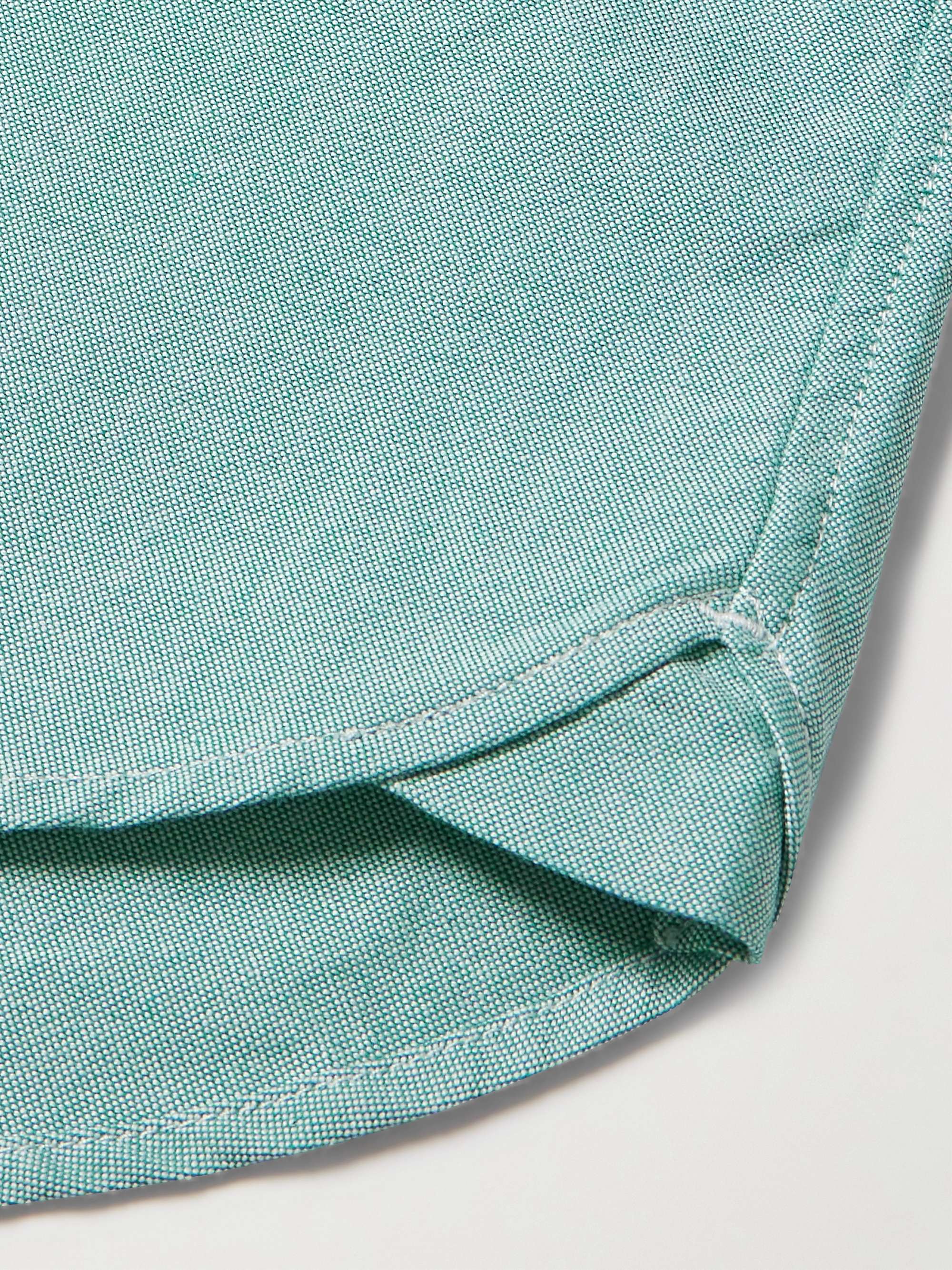 MR P. Camicia in cotone Oxford con collo button-down