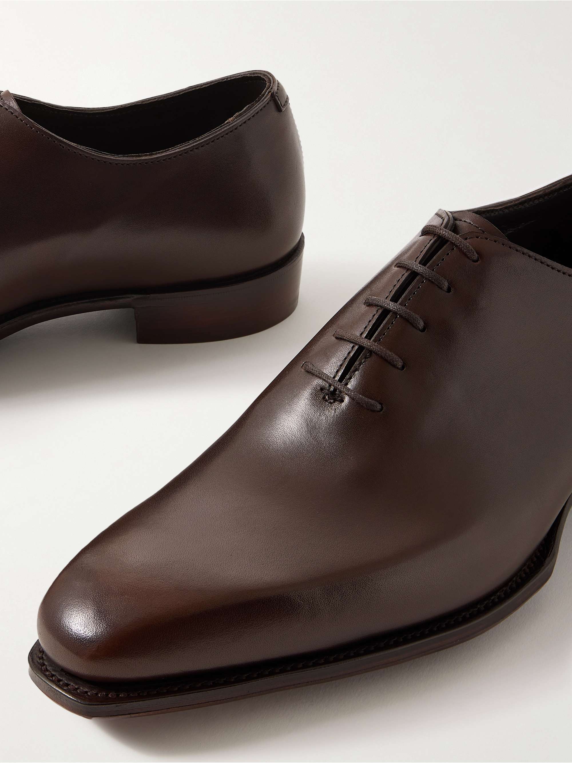 GEORGE CLEVERLEY Merlin Leather Oxford Shoes