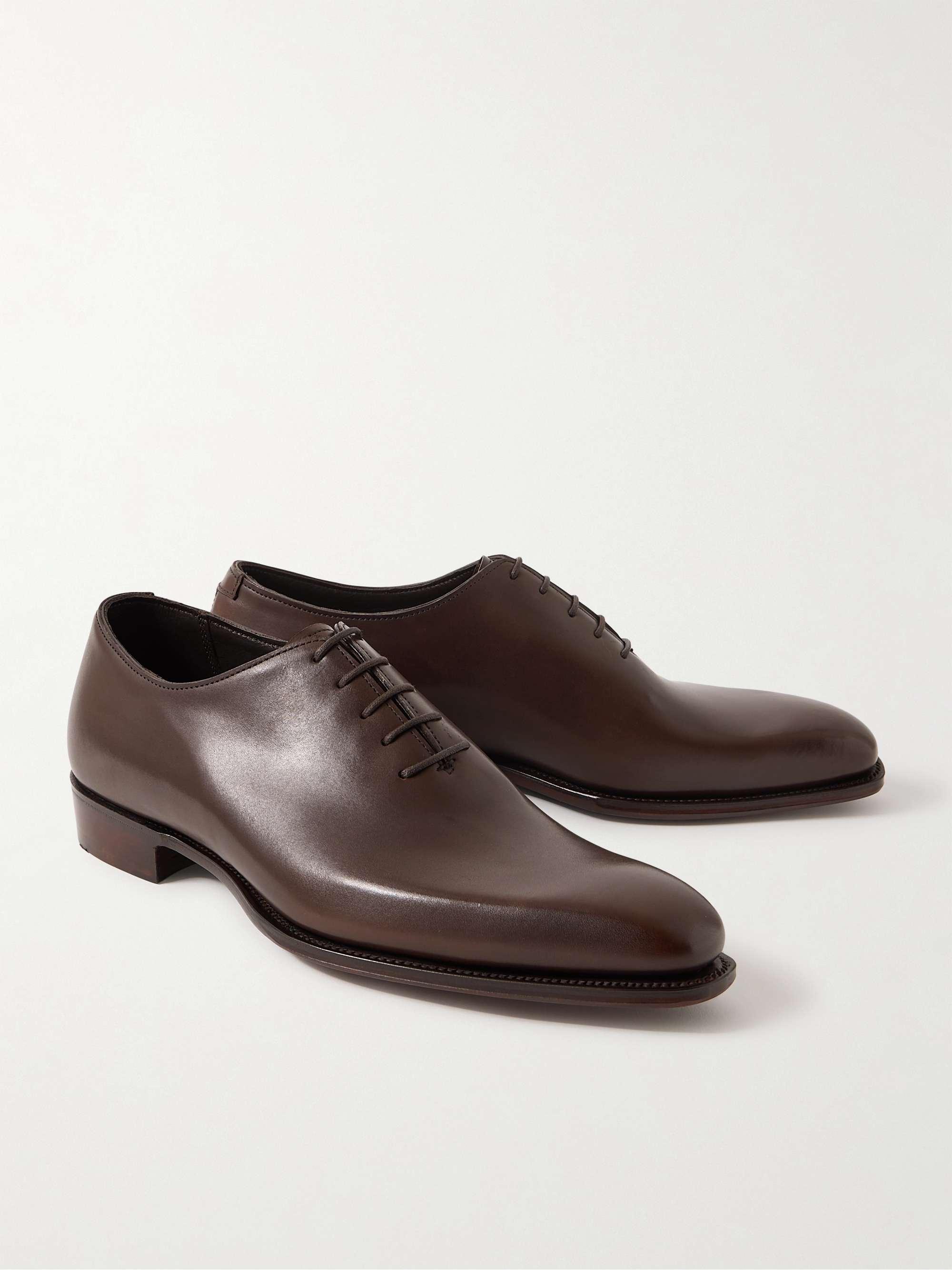 GEORGE CLEVERLEY Merlin Leather Oxford Shoes