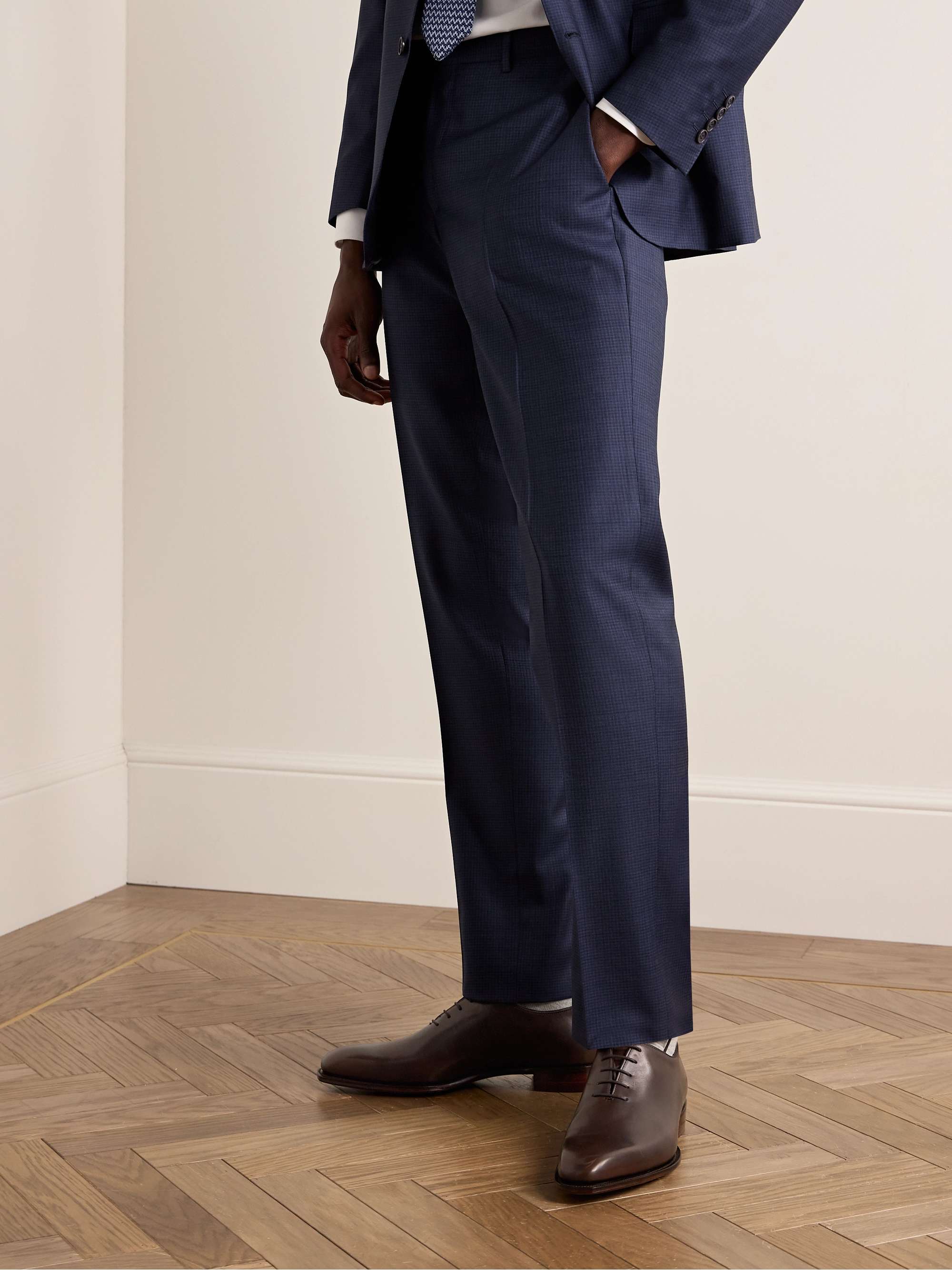 GEORGE CLEVERLEY Merlin Leather Oxford Shoes