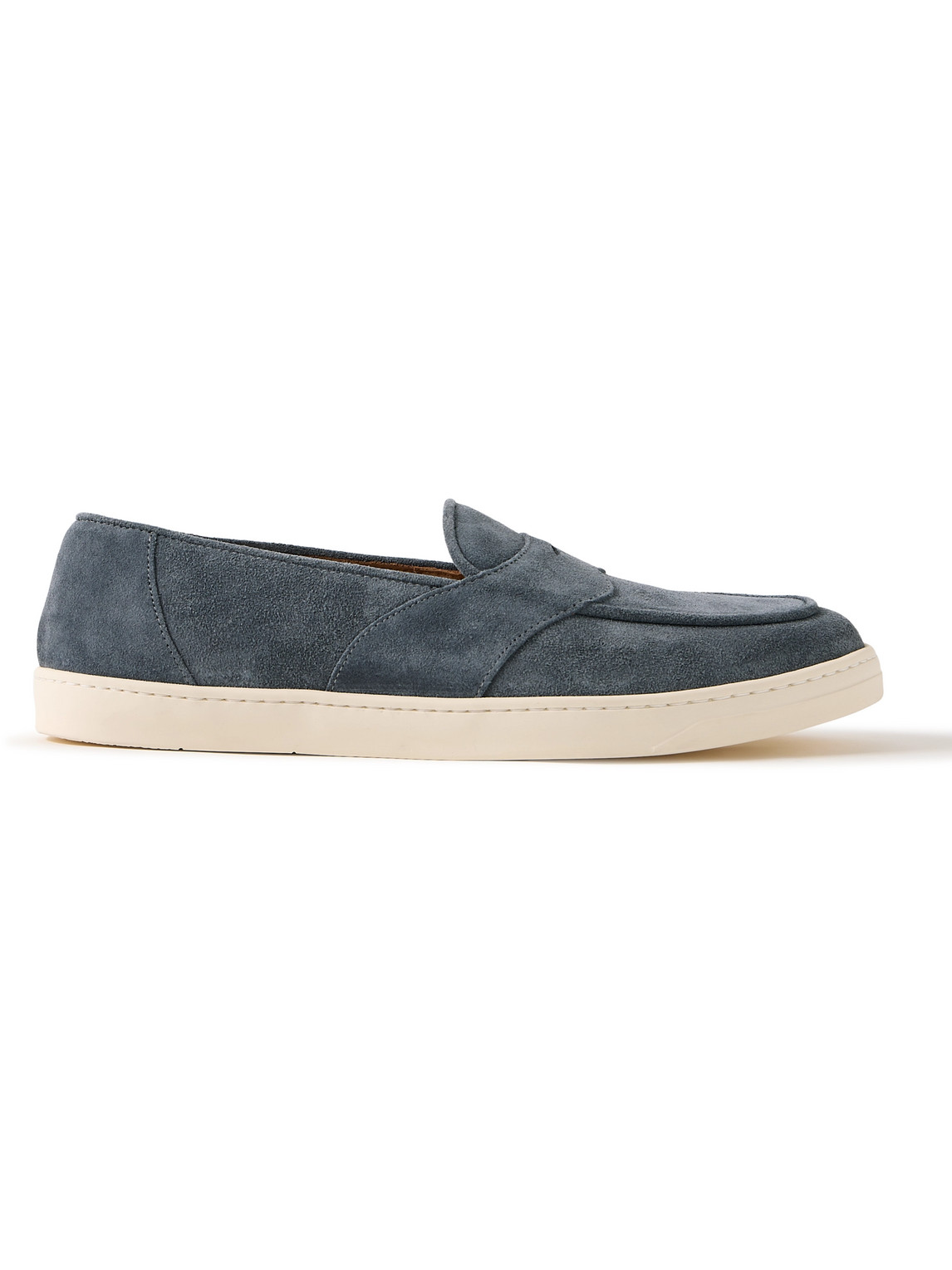 Joey Suede Penny Loafers