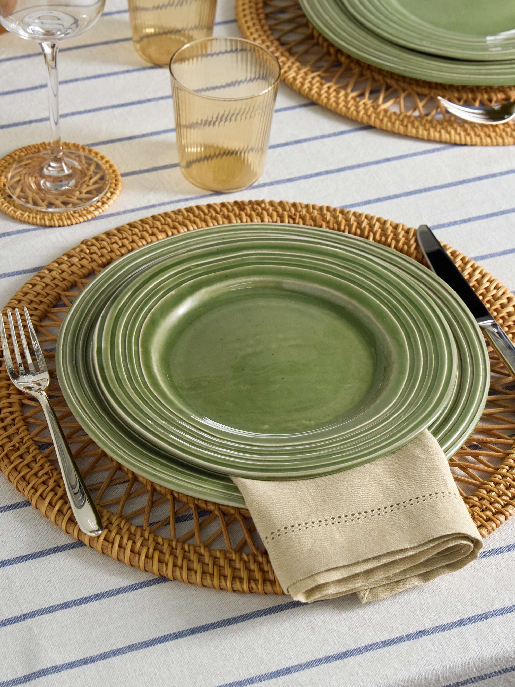 THE CONRAN SHOP Amberley Set of Four Glazed Stoneware Dinner Plates 23cm for Men MR PORTER