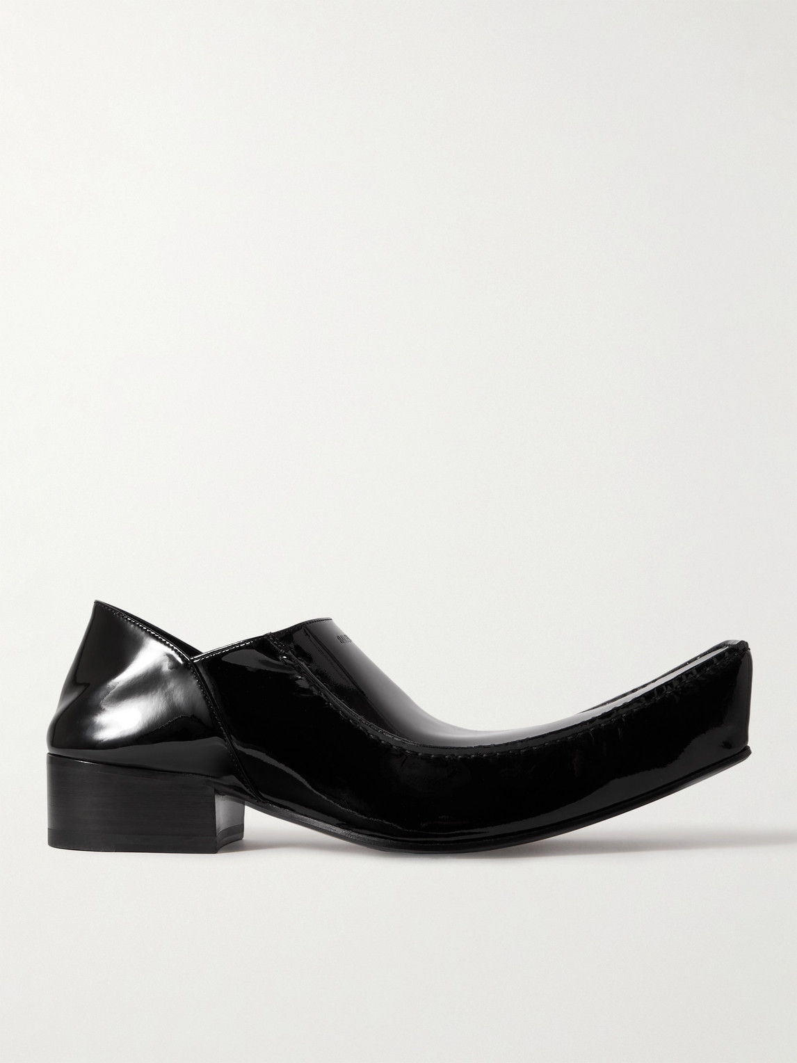 Balenciaga - Romeo Collapsible-Heel Patent-Leather Loafers