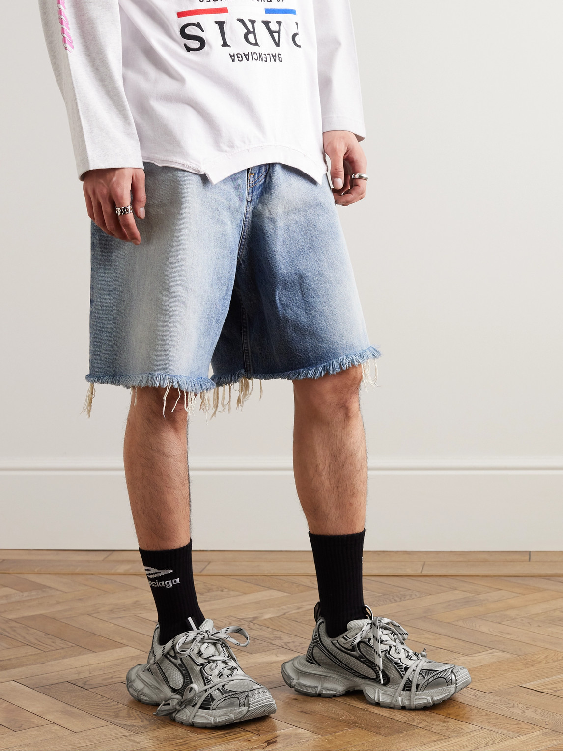 Balenciaga Sneakers 3xl For Men In Gray