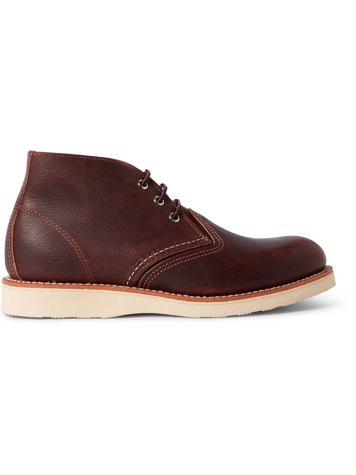 Shop Red Wing Shoes Work Leather Chukka Boots In Brown