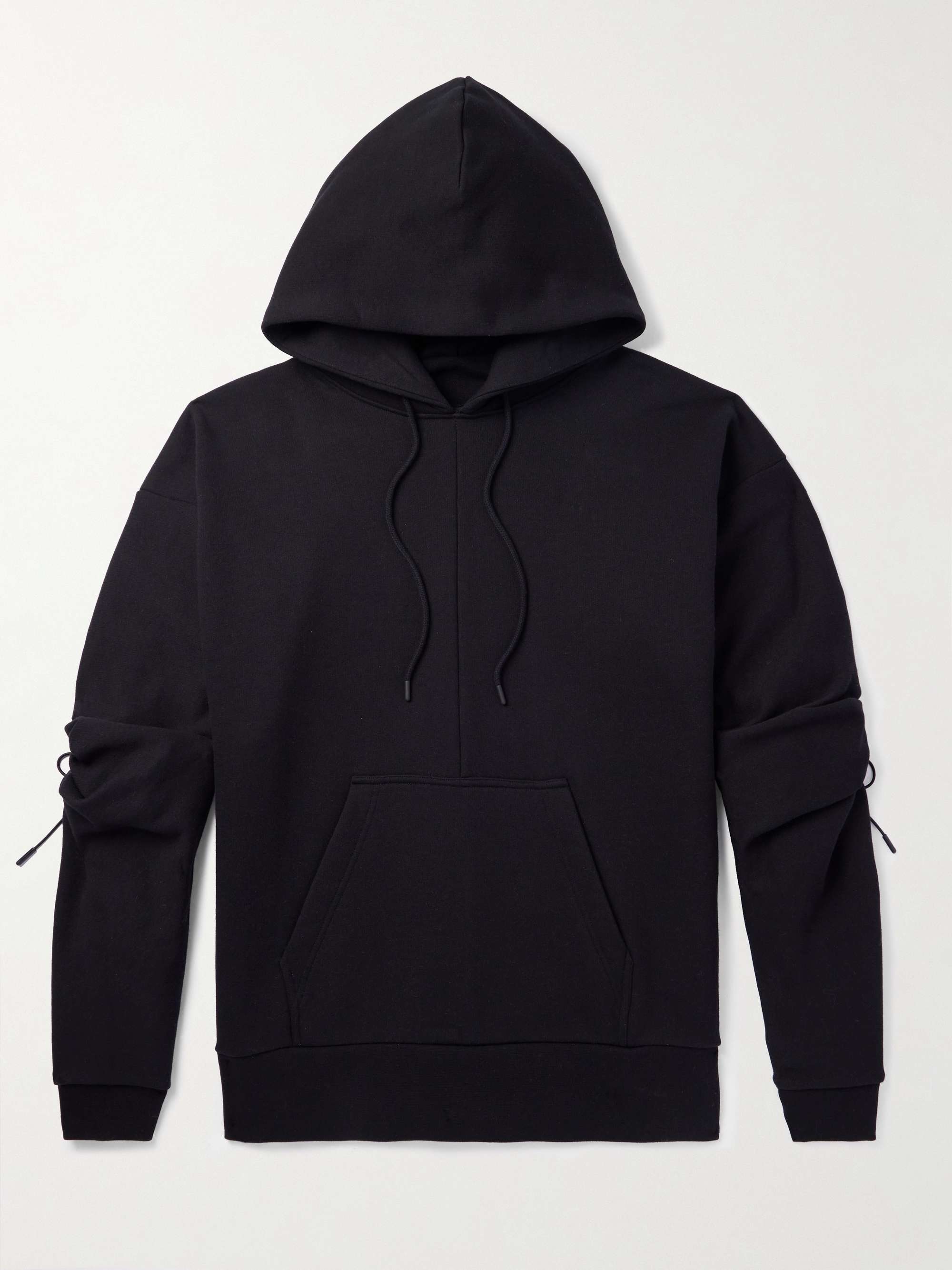 SIMONE ROCHA Ruched Cutout Cotton-Blend Jersey Hoodie for Men | MR PORTER