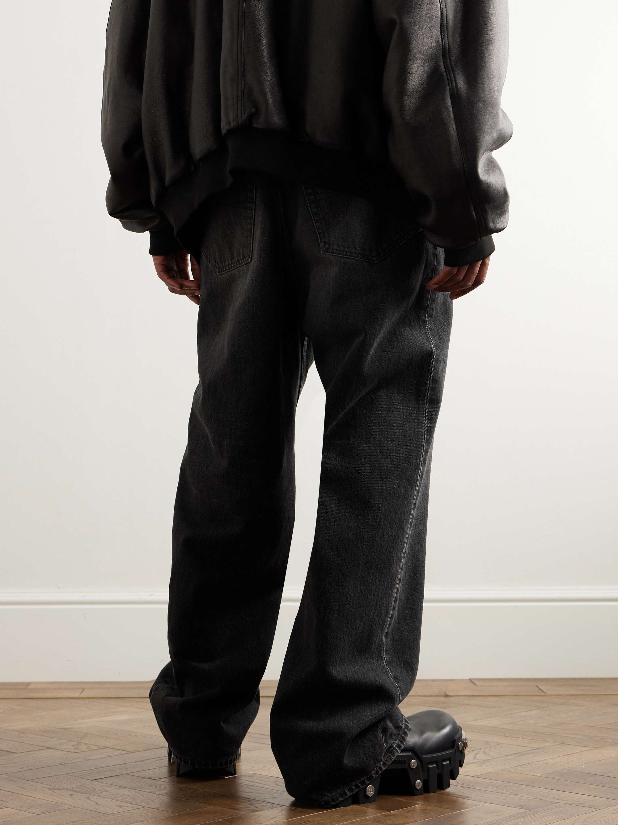BALENCIAGA Wide-Leg Jeans for Men | MR PORTER