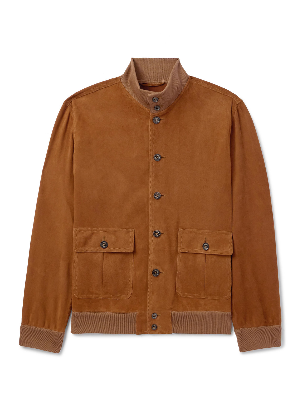 Valstar Ino Suede Jacket In Brown