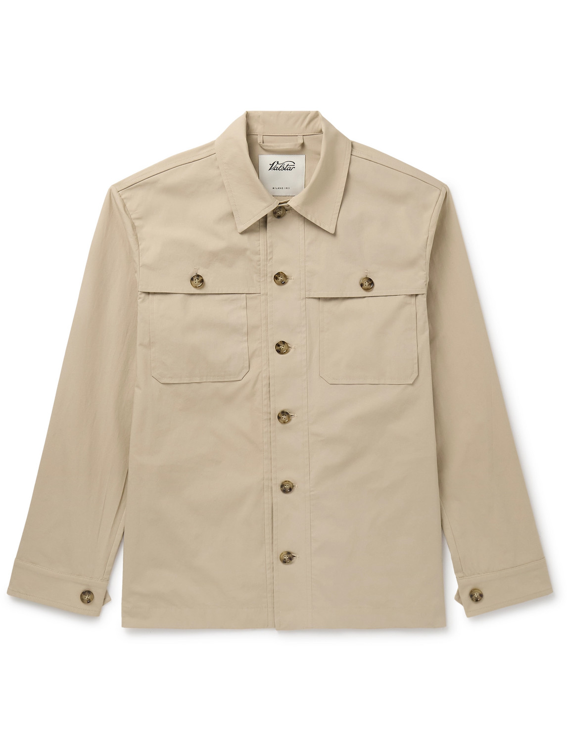Valstar Jasper Cotton-Blend Poplin Overshirt Smart Closet