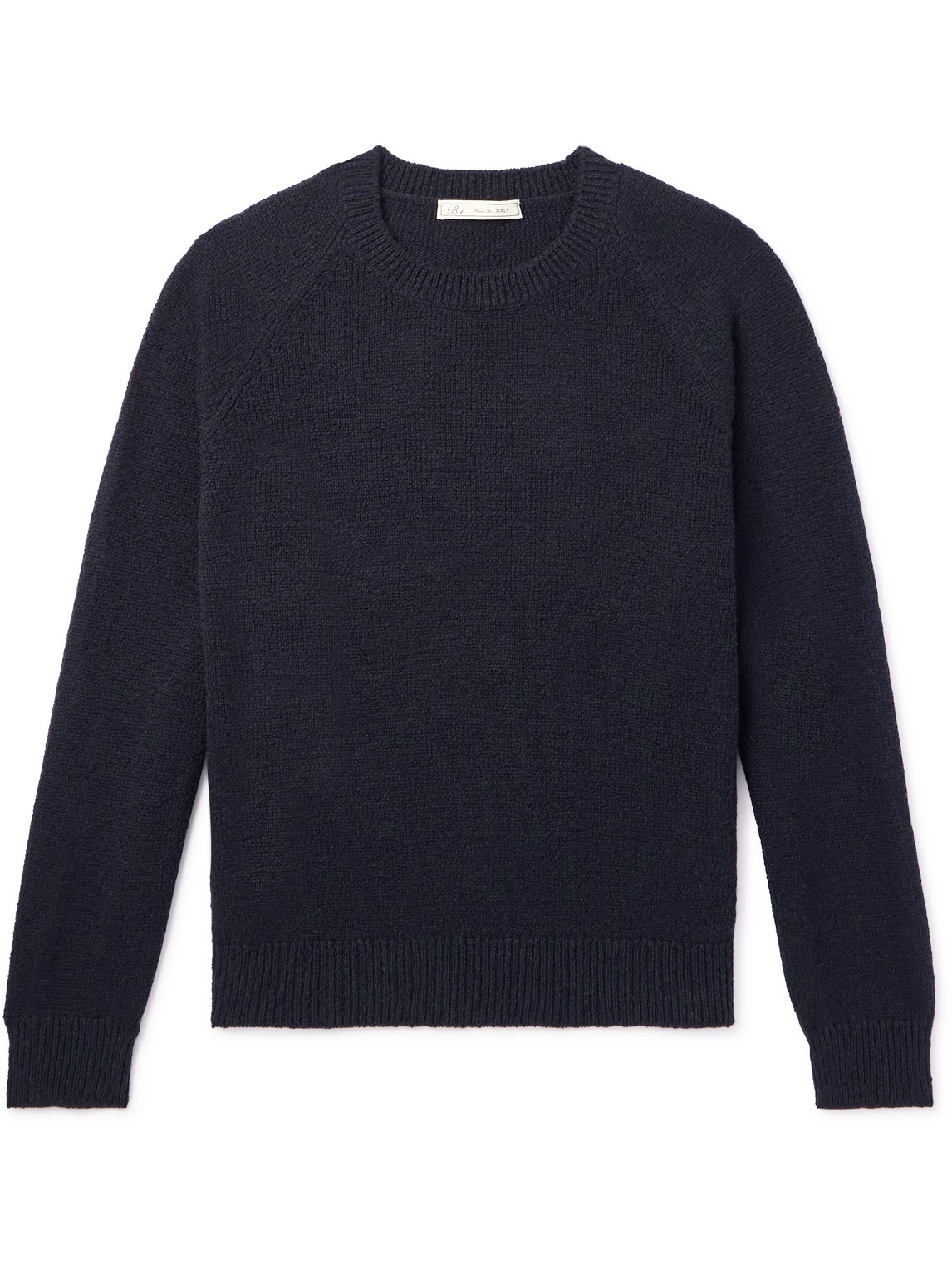 Cashmere and Cotton-Blend Sweater