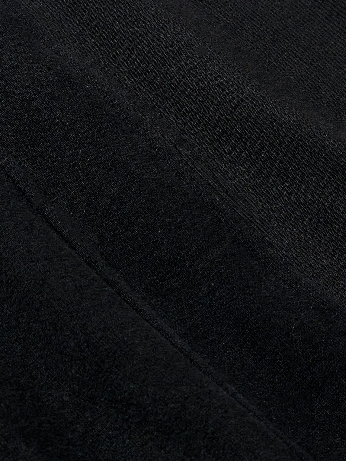 Shop Saint Laurent Logo-embroidered Cotton-jersey Half-zip Sweatshirt In Black