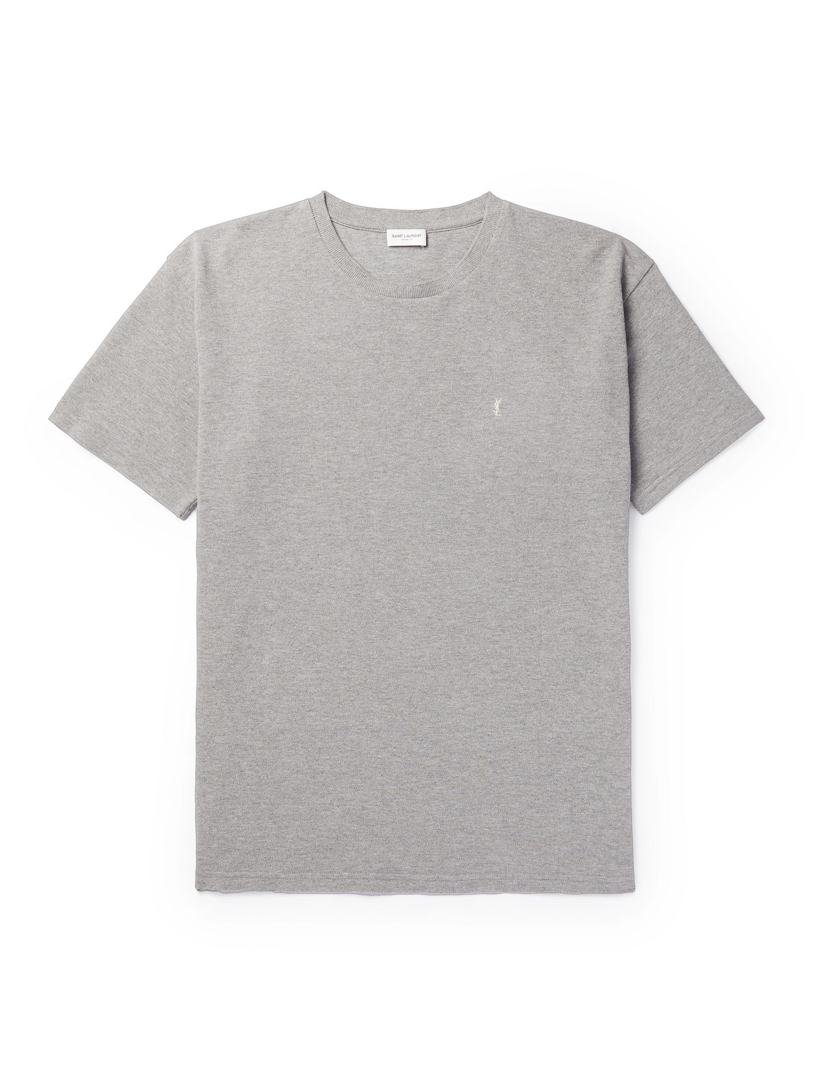 Logo-Embroidered Cotton-Blend Piqué T-Shirt