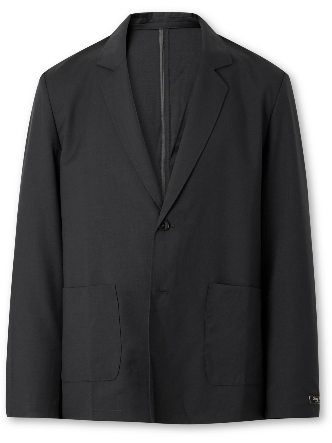 A Kind Of Guise Unstructured Wool Blazer In Black