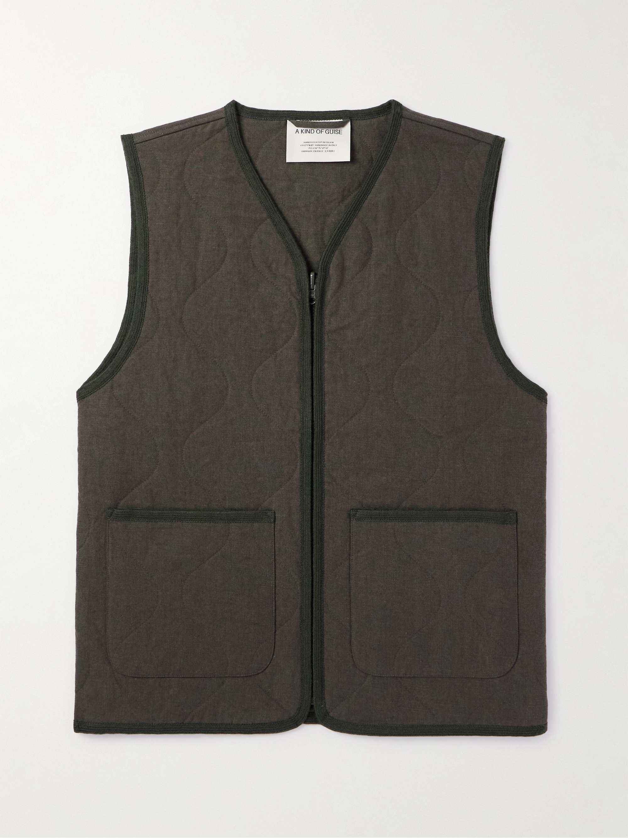 Women's Vest in foil-coated ripstop | Silver | Diesel