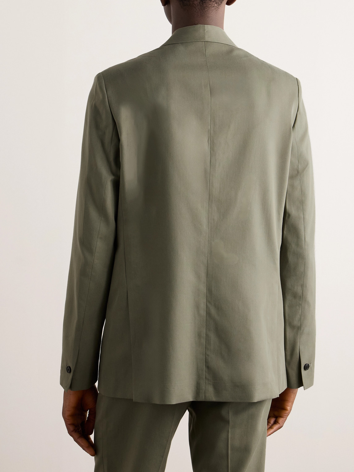 Shop A Kind Of Guise Shinji Lyocell And Cotton-blend Suit Jacket In Green